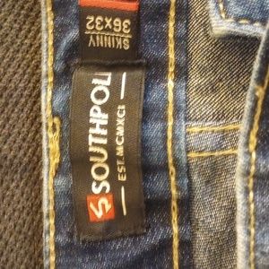 Southpole Skinny Jeans 36x32 Brand New Stock!